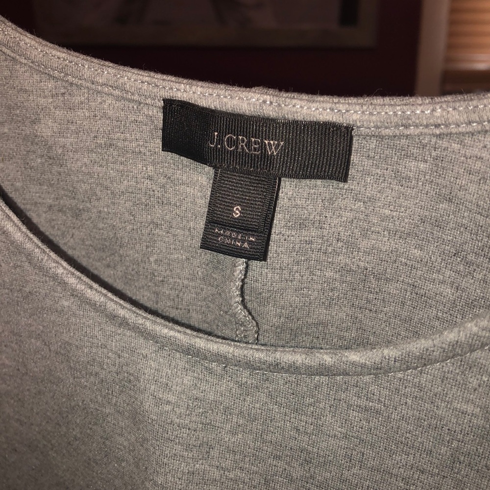 J.Crew Peplum Knit Shirt - Picture 3 of 4
